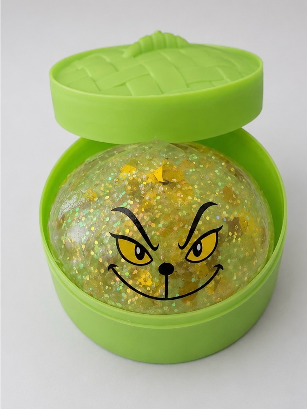 The Grinch Mystery Glitter Squishy - Christmas Sensory Toy